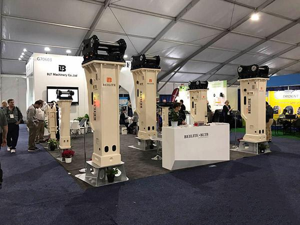 Wenling City, Bayi Te bring a grand debut Las Vegas Construction Machinery Exhibition