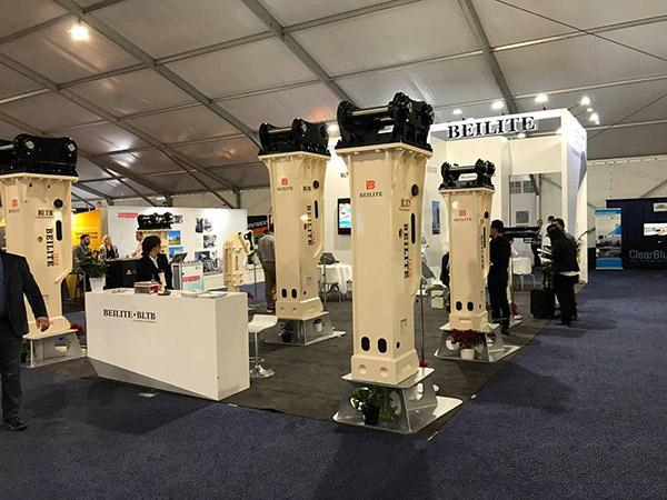  Wenling City, BEILITE bring a grand debut Las Vegas Construction Machinery Exhibition 
